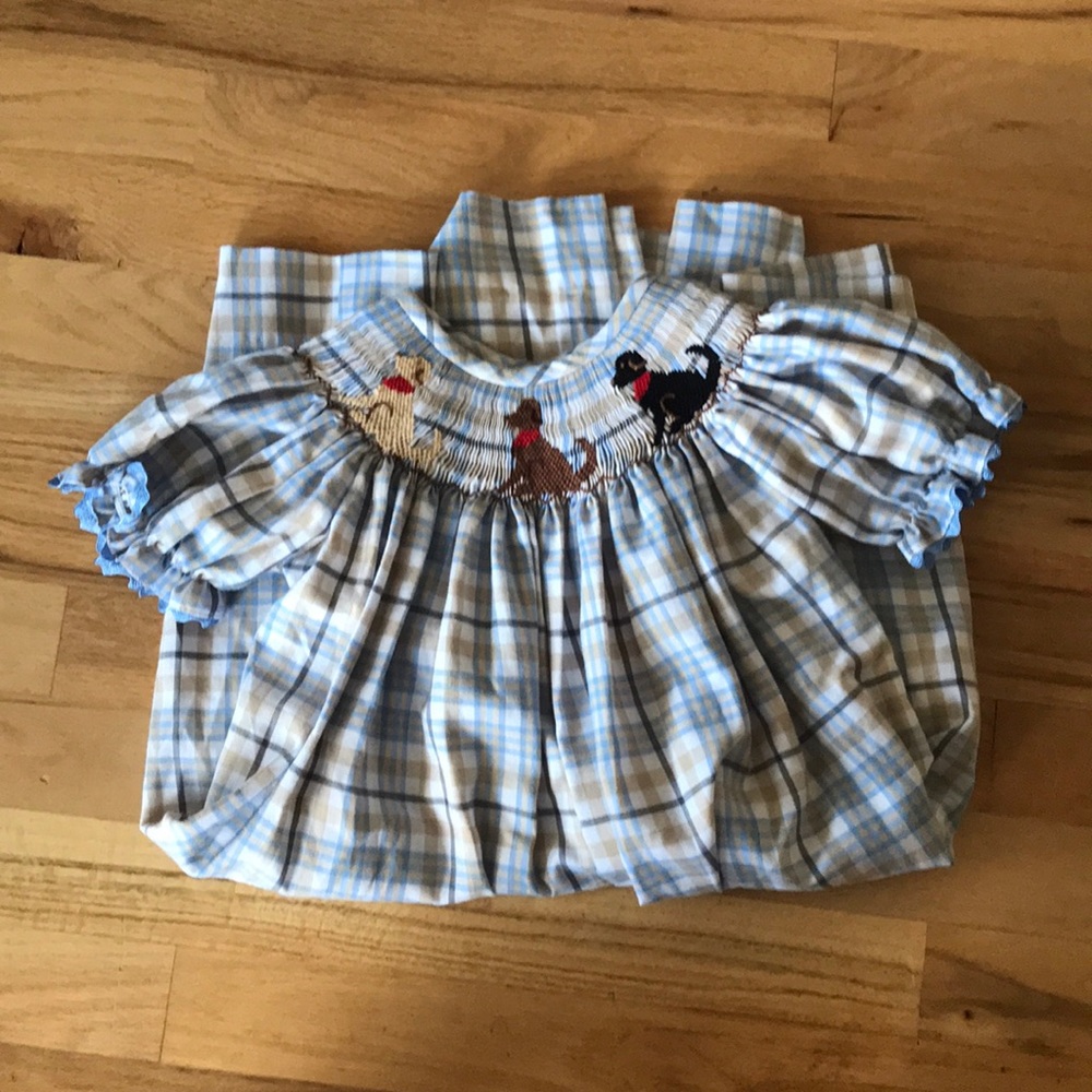 Smocked Lab dress